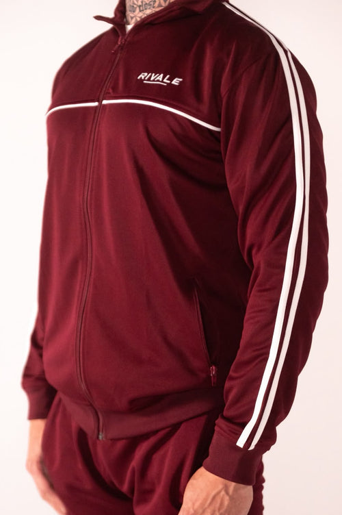 RIVALE Matchday Jacket – Burgundy