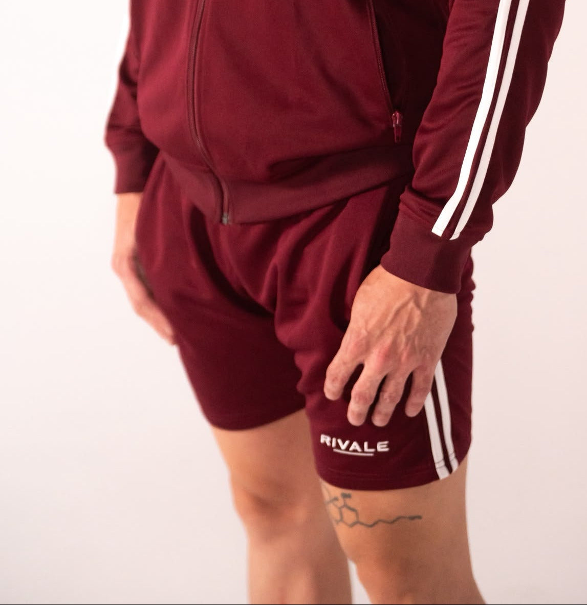 RIVALE Matchday Shorts - Burgundy