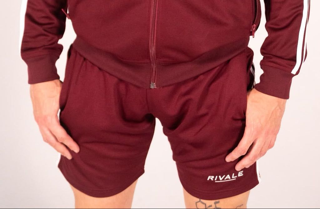 RIVALE Matchday Shorts - Burgundy